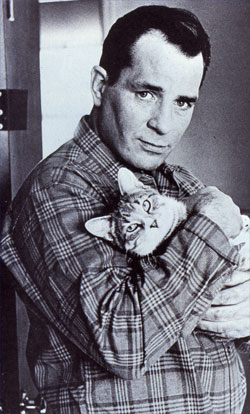 Kerouac and cat