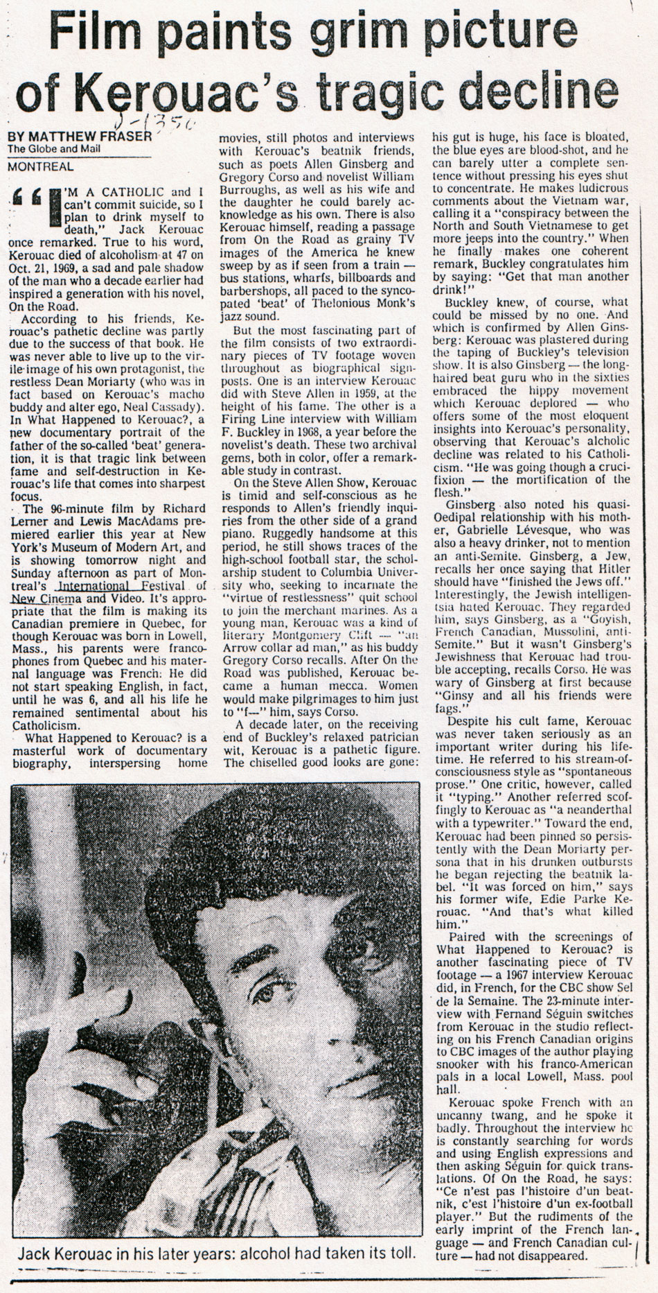 Toronto Globe and Mail